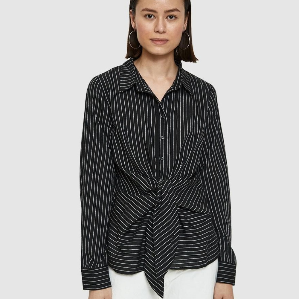 Striped blouse from Need Supply